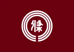 Drapeau de Sanjō-shi