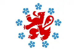 Drapeau de Communauté germanophone de Belgique