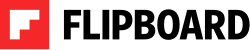 Description de l'image Flipboard logo with wordmark.svg.