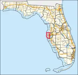Description de l'image Florida's 13th congressional district (since 2023).svg.