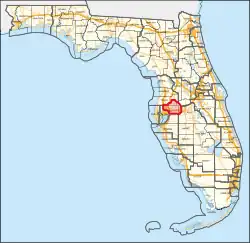 Description de l'image Florida's 15th congressional district (since 2023).svg.