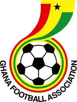 alt=Écusson de l' Équipe du Ghana
