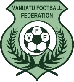 alt=Écusson de l' Équipe du Vanuatu