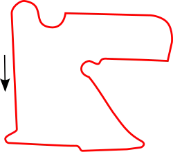 Tracé de la course