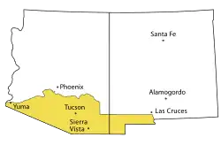 Description de l'image Gadsden Purchase Cities.svg.