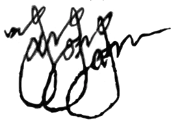 signature de Georges IX (roi de Karthli)