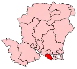 Carte de la circonscription