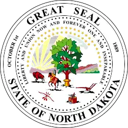 Description de l'image Great Seal of North Dakota.svg.