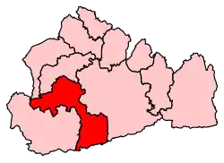 Carte de la circonscription