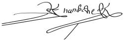 signature de Hernán Cortés