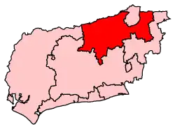 Carte de la circonscription