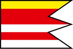 Drapeau de Hosťová