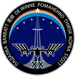 Description de l'image ISS Expedition 20 Patch.svg.