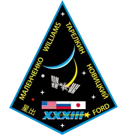 Description de l'image ISS Expedition 33 Patch.svg.