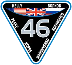 Description de l'image ISS Expedition 46 Patch.svg.