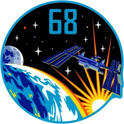 Description de l'image ISS Expedition 68 Patch.svg.