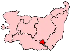 Carte de la circonscription