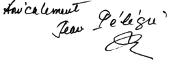 signature de Jean Pélégri
