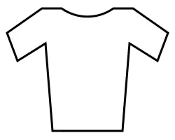 Description de l'image Jersey white.svg.