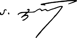 signature d'Avtandil Djorbenadze