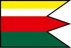 Drapeau de Krajná Porúbka