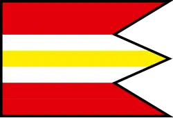 Drapeau de Križovany nad Dudváhom