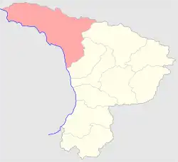 Description de l'image Kutais Governorate Suhumsky okrug.svg.