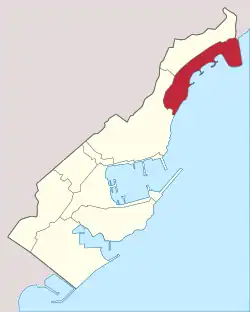 Localisation de Le Larvotto