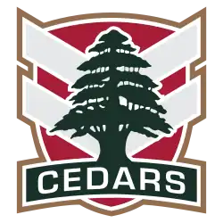 Description de l'image Lebanese Rugby League (logo).svg.