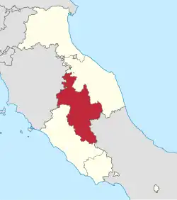 Description de l'image Legation of Umbria Location.svg.