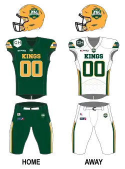 Description de l'image Leipzig Kings Uniform (2023).svg.