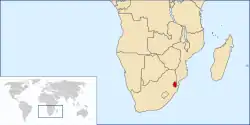 Description de l'image LocationEswatini.svg.