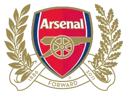 Description de l'image Logo Arsenal FC (Saison 2011-2012).svg.