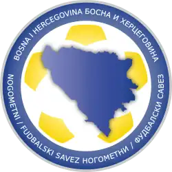 alt=Écusson de l' Équipe de Bosnie-Herzégovine féminine
