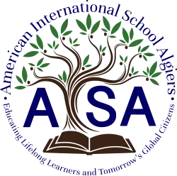 Logo de l'École internationale américaine d'Alger.