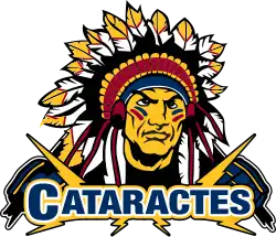 Description de l'image Logo des Cataractes de Shawinigan 2008.svg.