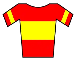 Description de l'image MaillotEspaña.svg.