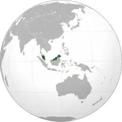 Description de l'image Malaysia (orthographic projection).svg.