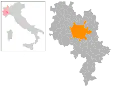 Localisation de Asti