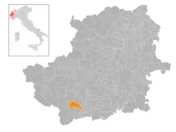 Localisation de Angrogna