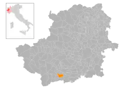 Localisation de Bricherasio