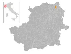 Localisation de Brosso