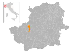 Localisation de Bussolin