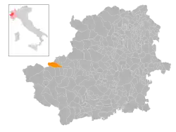 Localisation de Jaillons