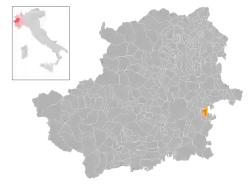 Localisation de Marentino