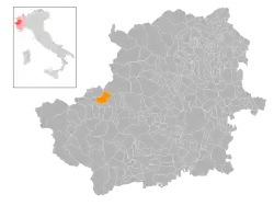 Localisation de Monpantier