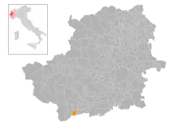 Localisation de Rorà