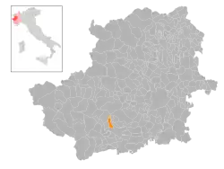 Localisation de San Pietro Val Lemina