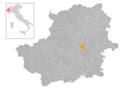 Localisation de Venaria Reale