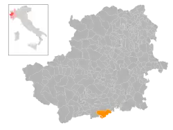 Localisation de Villafranca Piemonte